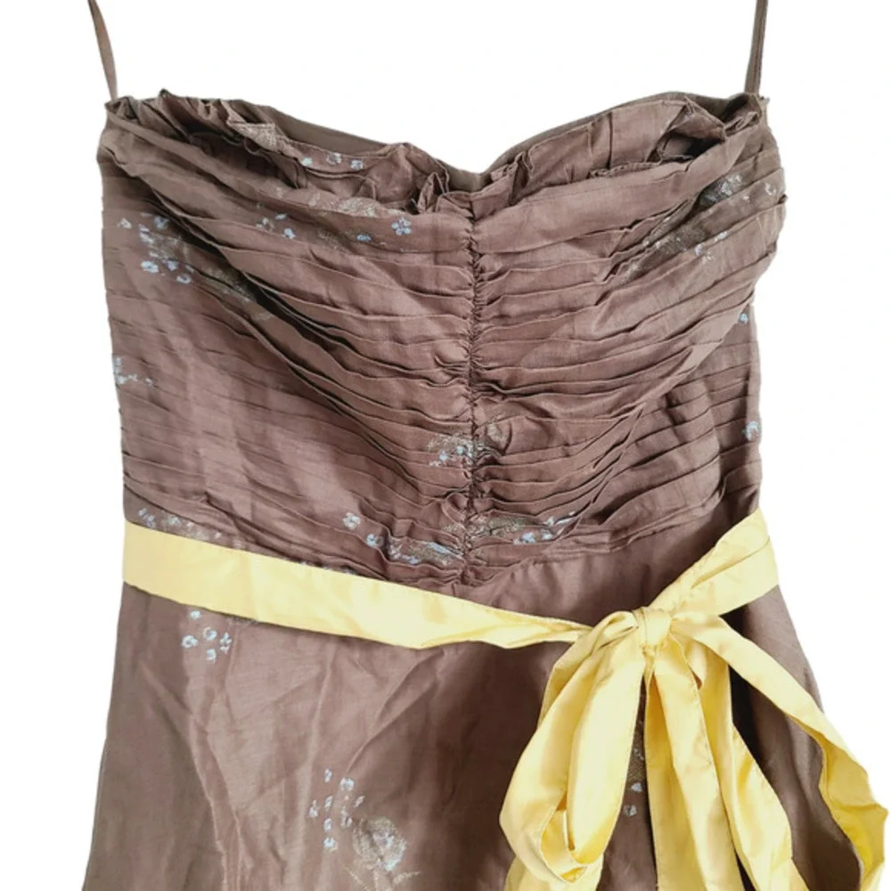 Anthropologie Odille Strapless Dress‎ Size 4 - Picture 2 of 6